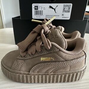 *LIKE NEW* Kid’s Fenty Puma x Creeper Fatty Brown 7C